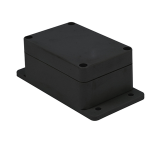塑料黑色电源防水盒安防监控室内外开关盒接线端分线盒abs防水箱