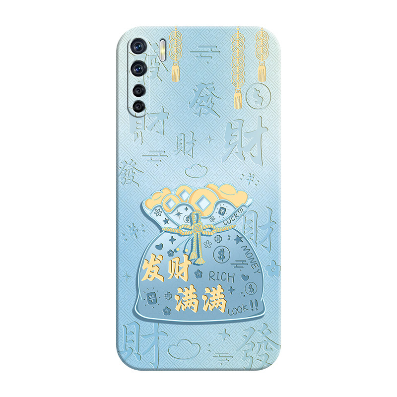 适用OPPOA91中国风软壳送挂绳