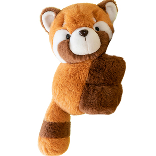 狐狸熊猫考拉啪啪圈毛绒自行车挂饰玩具玩偶公仔拍拍手环定制logo