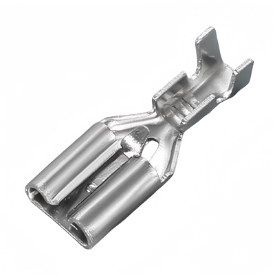 带锁插簧2.8/4.8/6.3锁扣式母端子187/250汽车接插件冷压接线端子