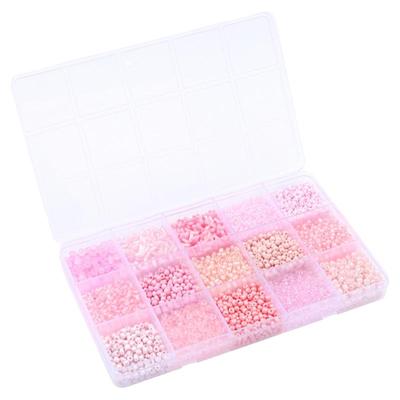 玻璃米珠管珠材料包diy手工串珠