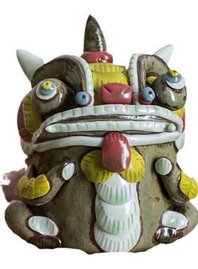 景德镇民间手做香插茶宠工艺品