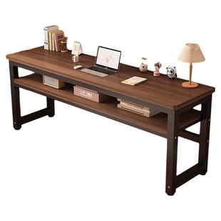 实木长条桌家用简易窄桌书桌卧室电脑桌学生写字工作台长方形桌子