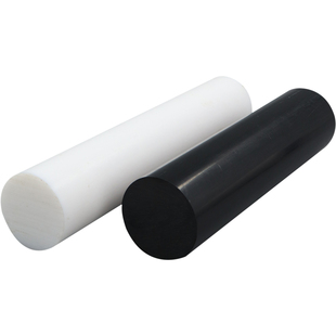 白色四氟棒聚四氟乙烯棒铁氟龙棒PTFE塑料王特氟龙棒板切割加工