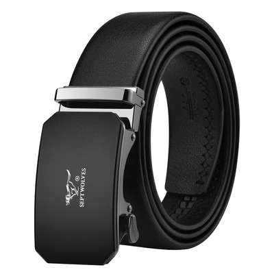 七匹狼男士皮带真皮商务高档正品