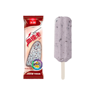 光明血糯米雪糕 上海经典冷饮血糯米棒冰冷饮光明冰淇淋整箱批