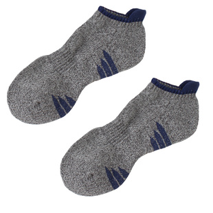 男士运动毛巾底跑步潮短袜 秋冬季加厚纯棉短筒防臭低帮篮球袜子