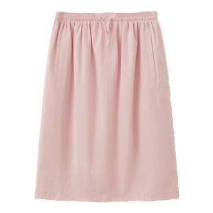 RUISHI芮时 云朵袖一字领廓形休闲短袖衬衫上衣开叉半身裙女夏季