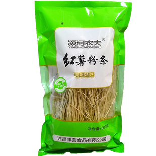 【颍河农夫】红薯粉条500克 纯手工自制传统工艺河南许昌禹州特产