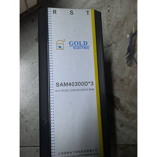 〔议价-可维修〕固特GOLD三相固态继电器SAM40300D*3 输入4-3