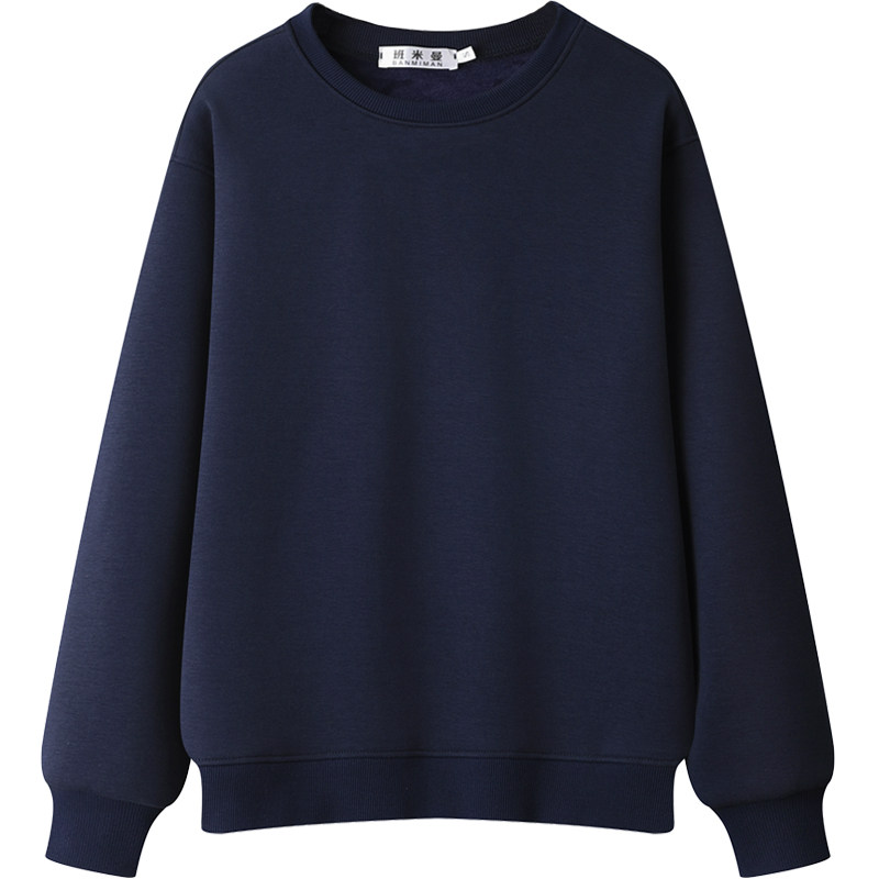 班米曼无帽卫衣女纯棉