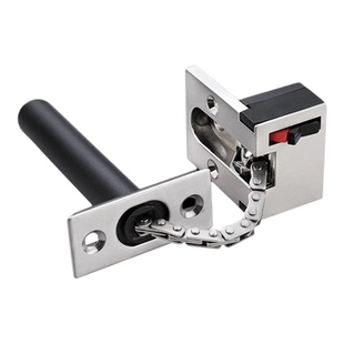 暗藏式防盗链酒店宾馆安全链家用反锁门栓隐藏式防盗扣门链锁黑色