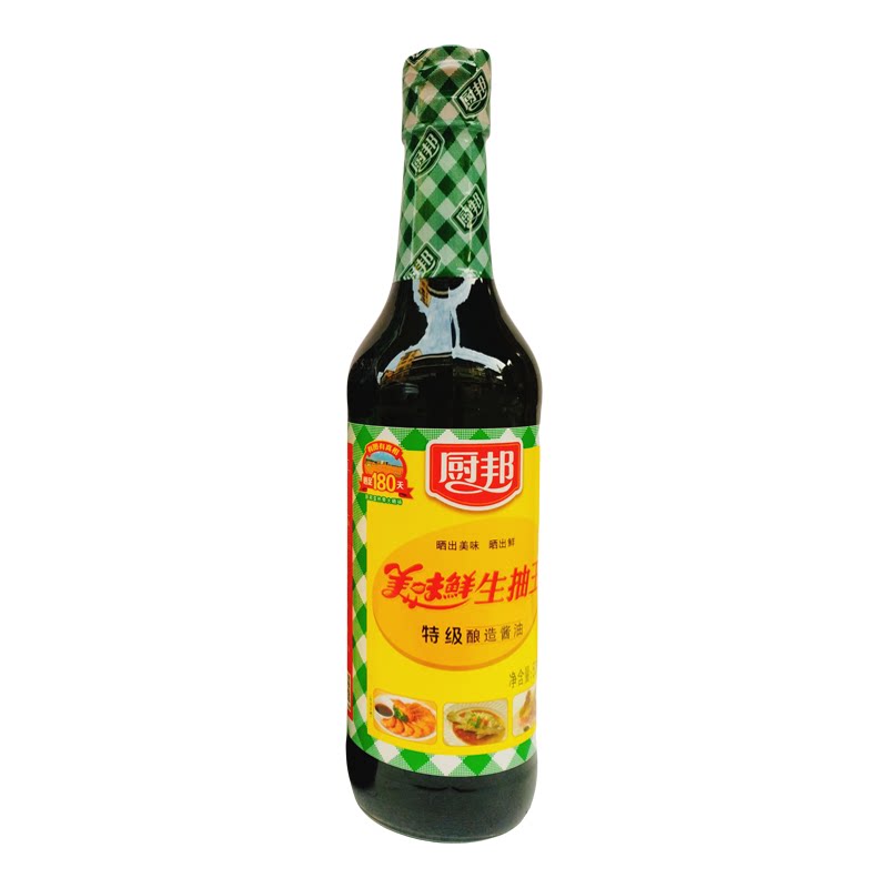 厨邦美味鲜生抽王特级酿造增鲜