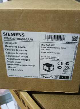 议价西门子7KM4212-0BA00-3AA0 全新原装 PAC 4200 仪器功能仪表