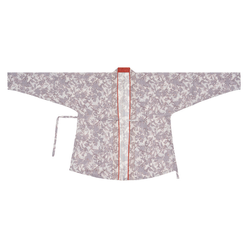 谜阿凰【清平乐飞机袖】宋制汉服铜氨丝透气上衣半身裙春夏女新款