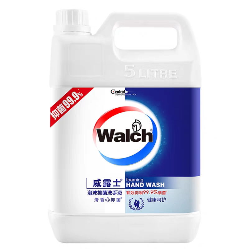 威露士5L泡沫抑菌洗手液易冲洗
