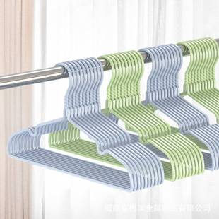 批发梅峰衣架宽肩防滑支把护肩阳台/家用10衣架晾衣架挂衣