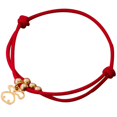 925银儿童手链12生肖红绳可调节