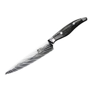 旬刀日本贝印旬刀大马士革厨刀多用刀VG2+VG10双核钢NDC0701