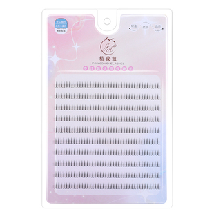 下睫毛网红仙子毛单簇仙女毛自然单簇仿真3根一簇单根嫁接混合装