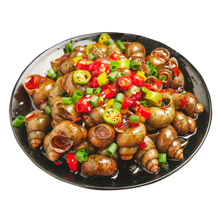 螺尊冷冻麻辣田螺香辣螺丝钉螺袋装熟食非即食新鲜下酒菜整箱20包