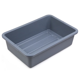 酒店洗菜餐具塑料 收碗下栏收集收纳盆清洁盘长方形加厚大号餐车