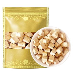 炒熟茯苓500g克中药材正品白茯苓块茯苓粉伏苓茶无硫茯苓干茯苓丁