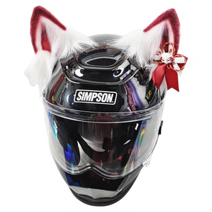 ◆AOIZZ◆头盔装饰滑雪头盔装饰摩托电动车个性创意外卖头盔耳朵