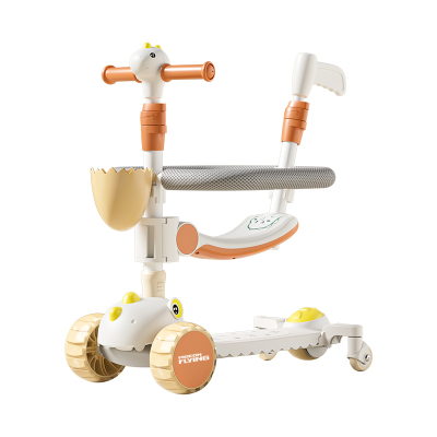 飞鸽儿童滑板车可坐可滑6合1