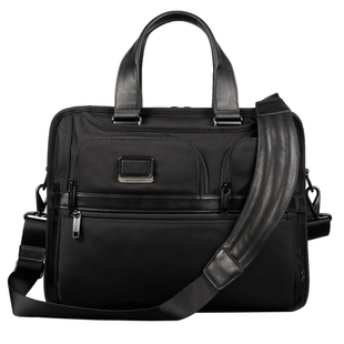 弹道尼龙男包手提包男士公文包商务电脑包单肩斜挎可扩展02603114