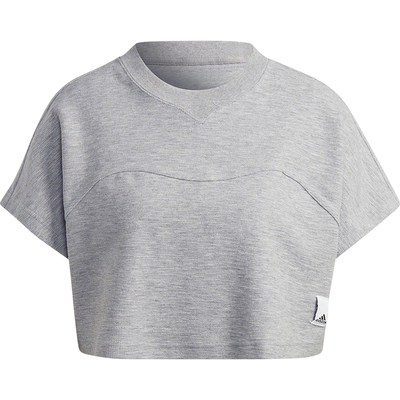 阿迪达斯女士短款休闲上衣