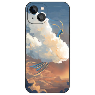 七夕青鸟神奇宝贝宝可梦卡通手绘手机壳适用iPhone16液态硅胶14/12/13苹果15Pro全包XsMax华为小米防摔保护套