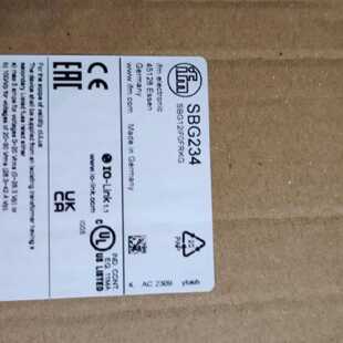 议价IFM易福门全新原装正品SBG234 SBG233