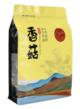 香菇包装袋黑木耳土特产八边封干货自立袋山珍菌菇礼品自封袋定制