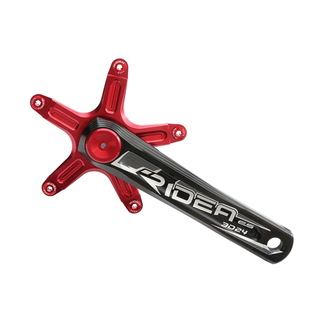 瑞宜达RIDEA牙盘小布曲柄加长特长轴birdy鸟车大行折叠车改装双盘