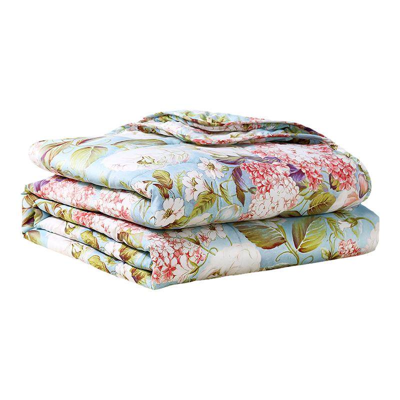 富安娜七孔抗菌夏凉被可水洗夏被