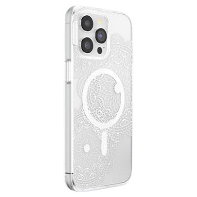 【白日绮梦·手机壳】PopSockets泡泡骚磁吸防摔手机壳苹果iPhone16/15ProMax/Pro 全包印花 纯色 棋盘 蝴蝶