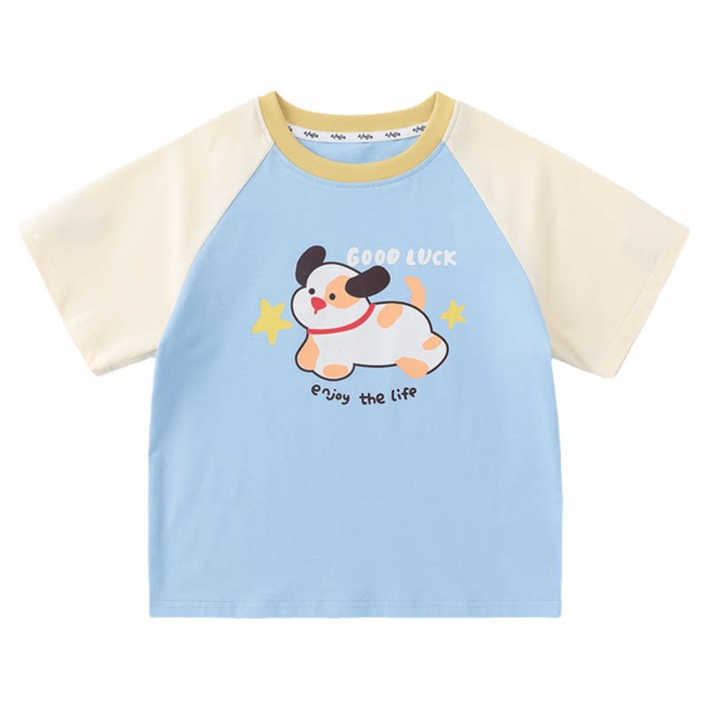 [夏季T恤合集]儿童嘟嘟家宝宝短袖新款夏装男童女童上衣童装衣服