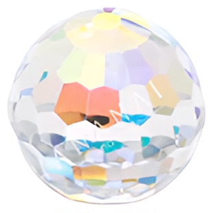 平底4869切角灯光球珠 球形异形石 美甲钻华子 奥地利钻幻彩水晶