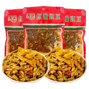 乌江红油豇豆120g川南爽口下饭菜开胃菜咸菜正宗酸豆角酱腌菜拌饭