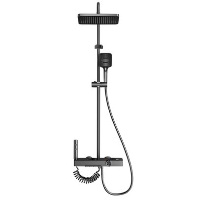 JOMOW智能恒温钢琴增压花洒套装