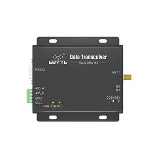 亿佰特433m全双工无线数传电台DTU模块RS232/RS485通信自动跳频