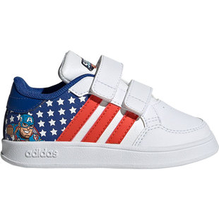 Adidas/阿迪达斯正品Breaknet 小童魔术贴运动休闲板鞋 GZ7651