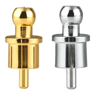 保护帽音响功放莲花头插头插座rca保护套镀金母座防尘盖 短路设计