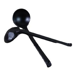 密胺砂锅米线勺子麻辣烫拉面汤勺仿瓷日式商用塑料长柄龟壳勺长柄