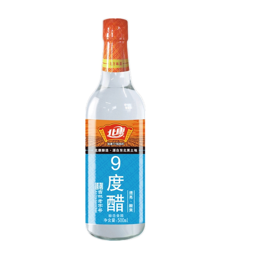 北康酿造北康9度醋食用醋白醋泡蛋醋500ml 一份包邮