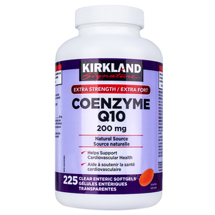 kirkland柯克兰辅酶q10软胶囊加拿大进口正品coq10保护心脏225粒
