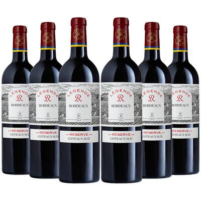 拉菲传奇波尔多红葡萄酒6瓶原箱