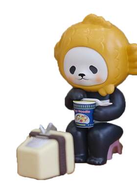 PLANETBEAR鲷鱼烧熊猫盲盒