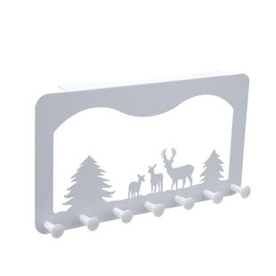 衣柜外侧面挂架玄关柜挂衣架柜顶挂钩免打孔直角钩门后收纳置物架